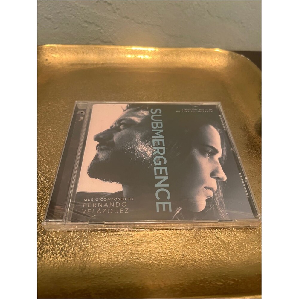 #2105** Submergence Original Motion Picture Soundtrack CD - Blue/Black Artwork